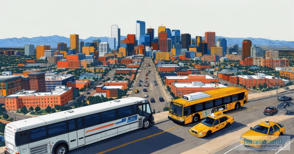 Denver Airport Shuttle vs Uber vs Taxi: Which Is the Best Choice?, Englewood Shuttle